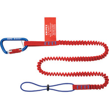 画像をギャラリービューアに読み込む, KNIPEX 落下防止ストラップ カラビナ付き 005005TBK KNIPEX