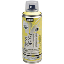 画像をギャラリービューアに読み込む, ペベオ デコスプレー200ml マット色 パステルイエロー 93804 Pebeo