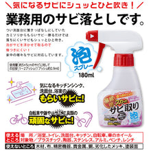 画像をギャラリービューアに読み込む, アイメディア 業務用スカッとサビ取り泡スプレー 1008528 Aimedia