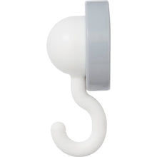 โหลดรูปภาพลงในโปรแกรมดูแกลเลอรี Magever แม่เหล็กซิลิโคน J Hook สีขาวแม่เหล็กที่แข็งแรง Neodymium แม่เหล็ก 1-0184HOOK-JW MAGEVER