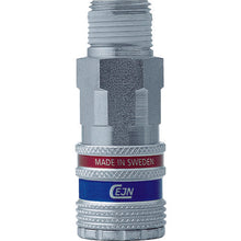 โหลดรูปภาพลงในโปรแกรมดูแกลเลอรี CEJN ซีรีส์ 320 eSafe Coupling R1/4 เกลียวตัวผู้ 10-320-2152 CEJN