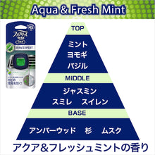 画像をギャラリービューアに読み込む, P&G ファブリーズ イージークリップ 防カビエキスパート 車用 アクア&フレッシュミント 2.2ml×2個 396281 P and G