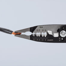 โหลดรูปภาพลงในโปรแกรมดูแกลเลอรี คีมมัลติฟังก์ชั่นช่างไฟฟ้า KNIPEX 1371-8 KNIPEX