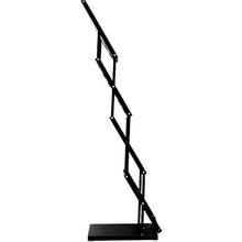 โหลดรูปภาพลงในโปรแกรมดูแกลเลอรี SAFERUN ขาตั้งแคตตาล็อกแบบพับได้ 4 ชั้น ความสูงประมาณ 130 ซม. สีดํา 13886 SAFERUN