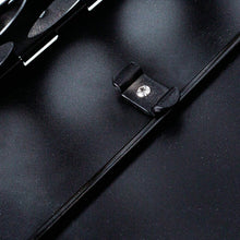 โหลดรูปภาพลงในโปรแกรมดูแกลเลอรี SAFERUN ขาตั้งแคตตาล็อกแบบพับได้ 4 ชั้น ความสูงประมาณ 130 ซม. สีดํา 13886 SAFERUN