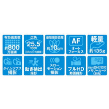 画像をギャラリービューアに読み込む, ケンコー 軽量防水防塵デジタルカメラ(1年保証付き) 144105KC-WP06 Kenko