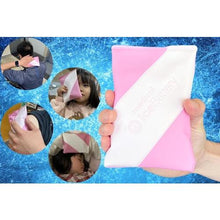 โหลดรูปภาพลงในโปรแกรมดูแกลเลอรี น้ำแข็งแบตเตอรี่ Heat Stroke Prevention Palm Cooling Icing Fresh (สีชมพู) 154714 IceBattery