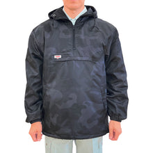 โหลดรูปภาพลงในโปรแกรมดูแกลเลอรี TEAGLES 17355 เสื้อแจ็คเก็ตคลุมผ้านวมมีฮู้ด ลายพรางสีดำ 3L 17355 CAMO 3L TEAGLES