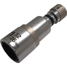 โหลดรูปภาพลงในโปรแกรมดูแกลเลอรี MUSTTOOL ซ็อกเก็ต QC ดัฟฟ์ซ็อกเก็ต 32/36 หัวสั่น 12 เหลี่ยม IM-4W3236IUN-12K 19854 MUSTTOOL