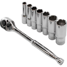โหลดรูปภาพลงในโปรแกรมดูแกลเลอรี ASTRO PRODUCTS AP 3/8DR RATCHET SET DEEP (8 ชิ้น) TS292 2002000032928 ASTRO PRODUCTS