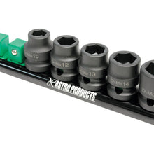 โหลดรูปภาพลงในโปรแกรมดูแกลเลอรี ASTRO PRODUCTS 1/2DR ที่วางซ็อกเก็ตรางอลูมิเนียมพร้อมแม่เหล็กสําหรับ 10 ชิ้น 2003000007084 ASTRO PRODUCTS