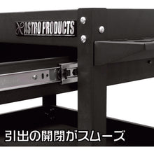 画像をギャラリービューアに読み込む, アストロプロダクツ ツールワゴン 3段 ブラック 引出付 TW830 2003000008302 ASTRO PRODUCTS