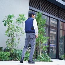 โหลดรูปภาพลงในโปรแกรมดูแกลเลอรี Okacho เครื่องปรับอากาศ Best Set 20201 Navy LL พัดลมไร้แปรงถ่านและแบตเตอรี่มือถือ 20201N-LL-0930 okacho