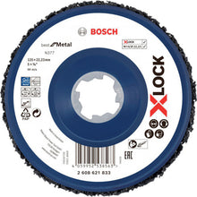 画像をギャラリービューアに読み込む, ボッシュ X−LOCK クリーニングディスク125 N377 2608621833 BOSCH