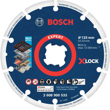 โหลดรูปภาพลงในโปรแกรมดูแกลเลอรี BOSCH X-LOCK ล้อโลหะเพชร 125 2608900533 BOSCH