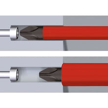 Load image into gallery viewer, wiha Insulated Slim Vario Interchangeable Screwdriver Holder Bits Set of 9 (Plus INA) 2831T901 wiha