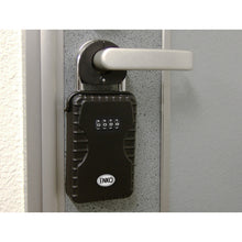 画像をギャラリービューアに読み込む, 緑十字 キーストック キーストック−2 180×80×30mm 可変式ダイヤル錠 ドアノブ対応 302102 GREEN CROSS