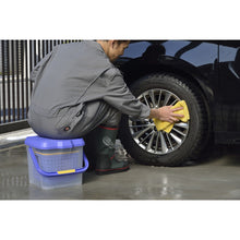 Tải hình ảnh vào trình xem thư viện, Xô đựng hóa chất thông minh Inomata 17L Xanh trong 3216-CBLU inomata