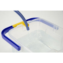 Tải hình ảnh vào trình xem thư viện, Xô đựng hóa chất thông minh Inomata 17L Xanh trong 3216-CBLU inomata