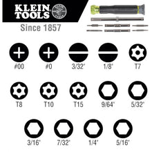 Load image into gallery viewer, KLEIN Multi-Bit Precision Screwdriver 32314 KLEIN