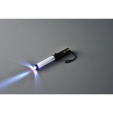 画像をギャラリービューアに読み込む, 緑十字 LED合図灯(マルチタイプ) 赤⇔青 LED×3種計11個 YDT−290 全長:290mm サーチライト+ブザー+レスキューハンマー機能+底部マグネッ 325012 GREEN CROSS