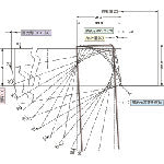 画像をギャラリービューアに読み込む, スガツネ工業 (160026835)360−C26−0Tラプコン搭載 オリンピア スライドヒンジ 160-026-835 SUGATSUNE