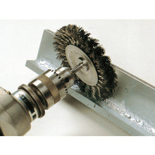 โหลดรูปภาพลงในโปรแกรมดูแกลเลอรี BURRTEC Weiler Knot Type (Hineri) แปรงฟอยล์พร้อมเพลา MSTM−3 80×6 SW0.35 3750400 BURRTEC