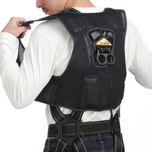 โหลดรูปภาพลงในโปรแกรมดูแกลเลอรี GREEN CROSS ผลิตภัณฑ์ป้องกันโรคลมแดด เสื้อกั๊กสายรัดเต็มรูปแบบ COOL Black One-size-fits-to-all 375627 GREEN CROSS