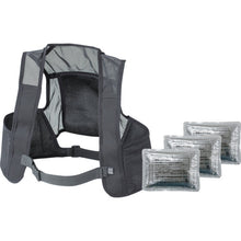 โหลดรูปภาพลงในโปรแกรมดูแกลเลอรี GREEN CROSS อุปกรณ์ป้องกันโรคลมแดดแน่น เสื้อกั๊กระบายความร้อน แพ็คเกจมาตรฐาน สีดํา One-size-fits-all 375647 GREEN CROSS