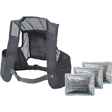 โหลดรูปภาพลงในโปรแกรมดูแกลเลอรี GREEN CROSS อุปกรณ์ป้องกันโรคลมแดดแน่น เสื้อกั๊กระบายความร้อน แพ็คเกจมาตรฐาน สีดํา One-size-fits-all 375647 GREEN CROSS