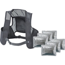 โหลดรูปภาพลงในโปรแกรมดูแกลเลอรี GREEN CROSS ผลิตภัณฑ์ป้องกันโรคลมแดด เสื้อกั๊กระบายความร้อนแน่นพร้อมแพ็คน้ําแข็งสํารอง สีดํา One-size-fits-all 375664 GREEN CROSS