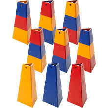 画像をギャラリービューアに読み込む, TRUSCO 識別トリオコーン 中 青 3PCM-B TRUSCO