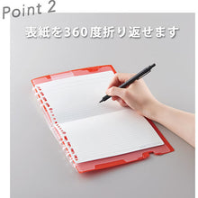 画像をギャラリービューアに読み込む, キングジム コンパックノート用ルーズリーフ A4 方眼 30枚入 406CH-30 KING JIM