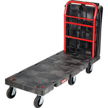 画像をギャラリービューアに読み込む, ラバーメイド 樹脂製運搬車 コンバーチブルプラットフォームトラック 長さ1562×幅616×270mm ハンドル高さ1069mm 449607 Rubbermaid