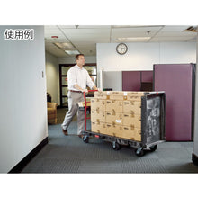 โหลดรูปภาพลงในโปรแกรมดูแกลเลอรี Rubbermaid Plastic Transporter รถบรรทุกแพลตฟอร์มเปิดประทุนความยาว 1217× กว้าง 616×320 มม. ด้ามจับสูง 1133 มม. 449707 Rubbermaid