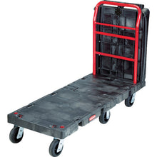 โหลดรูปภาพลงในโปรแกรมดูแกลเลอรี Rubbermaid Plastic Transporter รถบรรทุกแพลตฟอร์มเปิดประทุนความยาว 1217× กว้าง 616×320 มม. ด้ามจับสูง 1133 มม. 449707 Rubbermaid