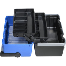 โหลดรูปภาพลงในโปรแกรมดูแกลเลอรี allit Toolbox McPlus ProAlu 475X255X215mm พร้อมเคสอะไหล่ 2 ชิ้น 457031 allit