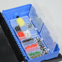 โหลดรูปภาพลงในโปรแกรมดูแกลเลอรี allit Toolbox McPlus ProAlu 475X255X215mm พร้อมเคสอะไหล่ 2 ชิ้น 457031 allit