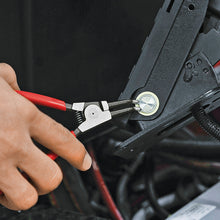 Tải hình ảnh vào trình xem thư viện, Kìm vòng chụp cho trục KNIPEX 90 độ 10−25mm 4621-A11 KNIPEX