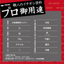 画像をギャラリービューアに読み込む, ニッぺ FORPRO水性微弾性フィラー 16kg 白 411F101 4976124749322 NIPPE