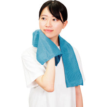 画像をギャラリービューアに読み込む, アーテック 冷感タオル スカイブルー 51427 Artec