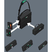 โหลดรูปภาพลงในโปรแกรมดูแกลเลอรี กระเป๋าใส่เครื่องมือ Wera 2GO ชุด 3 ชิ้น