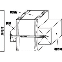 画像をギャラリービューアに読み込む, ダイドーハント VP プレミア断熱ビス ノンクロムラスパート 6.0x100 約13本