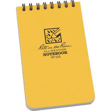 โหลดรูปภาพลงในโปรแกรมดูแกลเลอรี RITR สมุดโน้ตเกลียว Top 3X5 สีเหลือง