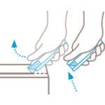 โหลดรูปภาพลงในโปรแกรมดูแกลเลอรี เครื่องตัดความปลอดภัย martor SECUNORM 175