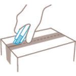 โหลดรูปภาพลงในโปรแกรมดูแกลเลอรี เครื่องตัดความปลอดภัย martor SECUNORM 175