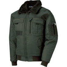 画像をギャラリービューアに読み込む, ジーベック 222 現場服 防寒ブルゾン LL OD