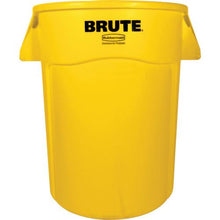 โหลดรูปภาพลงในโปรแกรมดูแกลเลอรี Rubbermaid คอนเทนเนอร์บรูททรงกลมมีสลิท 166.5L สีเหลือง