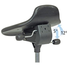 画像をギャラリービューアに読み込む, Global ALFA OCTOPUS 座面角度調整機能付き立ち作業イス 樹脂ベース 座高60~86cm