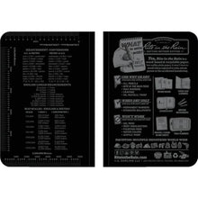 โหลดรูปภาพลงในโปรแกรมดูแกลเลอรี RITR 3 1/2X5 สมุดปกอ่อน ชนิดเปิดแนวนอน สีดำ